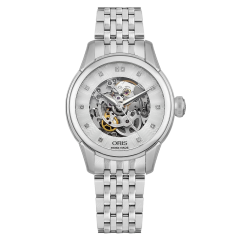 01 560 7687 4019-07 8 14 77 | Oris Artelier Skeleton Diamonds Automatic 31 mm watch | Buy Now
