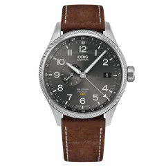 01 748 7710 4063-07 5 22 05FC | Oris Big Crown ProPilot GMT Small Second 45 mm watch | Buy Now