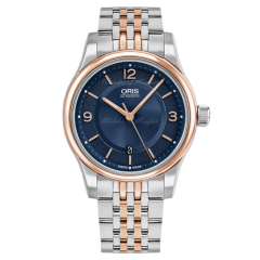 Oris Classic Date Steel Gold PVD Automatic 42 mm 01 733 7594 4335-07 8 20 63