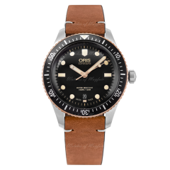 01 733 7707 4354-07 5 20 45 | Oris Divers Sixty-Five 40 mm watch | Buy Now