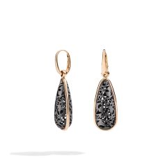 O.B503/T/O7 | Buy Pomellato Arabesque Rose Gold Titanium Earrings