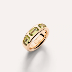 PAC3020_O7000_000EY | Buy Pomellato Iconica Rose Gold Peridot Ring