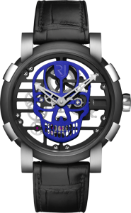 Romain Jerome Skylab 48 Speed Metal Blue Skull RJ.M.AU.030.17