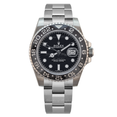 116710LN | Rolex GMT-Master II 40 mm watch. Watches of Mayfair