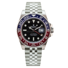 126710BLRO | Rolex GMT-Master II 40 mm watch. Watches of Mayfair