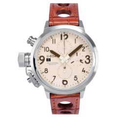 U-Boat Flightdeck Cas Beige 45 mm New Authentic Watch. Ref: 7117. International Delivery. Tax Free. 2 years warranty. Buy online. Watches of Mayfair