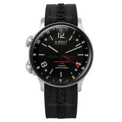 8769 | U-Boat Capsoil Doppiotempo Steel Quartz 45 mm watch | Buy Now