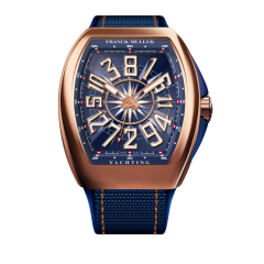 V 41 CH YACHT (BL) 5N BL BL | Franck Muller Vanguard Yachting Crazy Hours 41 x 49.95 mm watch | Buy Now