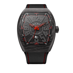 V 41 SC DT CARBONE NR (ER) CARB BLK BLK | Franck Muller Vanguard Carbon 41 x 49.95 mm watch | Buy Now