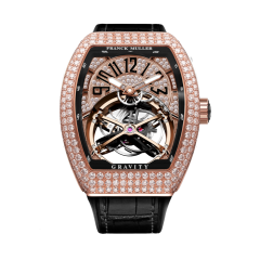 V 41 T GR CS D CD (NR) 5N DM BLK | Franck Muller Vanguard Gravity Diamonds 41 x 49.95 mm watch | Buy Now