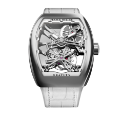 V 41 T GR CS SQT (BC) OG SK WH | Franck Muller Vanguard Gravity Skeleton 41 x 49.95 mm watch | Buy Now