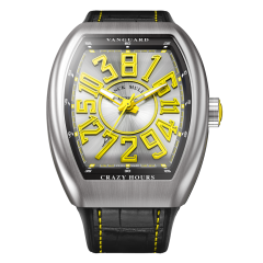 V 45 CH BR (JA) AC LGR BLK | Franck Muller Vanguard Crazy Hours 44 x 53 mm watch | Buy Now