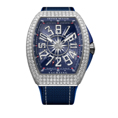 V 45 CH YACHT D (BL) AC BL BL-TX | Franck Muller Vanguard Yachting Crazy Hours 44 x 53.7 mm watch | Buy Now