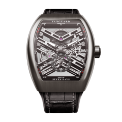 Franck Muller Vanguard Seven Days 44 x 53.7 mm V 45 S6 SQT BR (NR) TT SK BLK