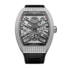 Franck Muller Vanguard Seven Days 44 x 53.7 mm V 45 S6 SQT D (NR) AC SK BLK