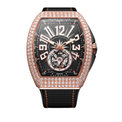 Franck Muller Vanguard Yachting Diamonds 44 x 53.7 mm V 45 T YACHT D (NR) 5N BLK BLK