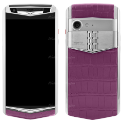 VERTU Aster P Baroque Titanium Silver Calf Jade Black - Matt Purple Alligator BES Fee. Buy new authentic VERTU Aster P mobile phone in London, England, UK supplied from Official Retailer