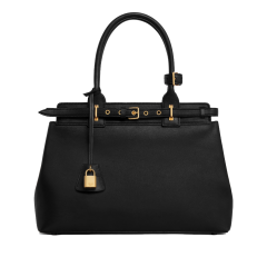 199873ET7.38NO | Celine Conti Bag Natural Calfskin Black. Buy Online