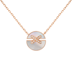 084220 | Buy Online Chaumet Liens Pink Gold Mother-of-Pearl Pendant