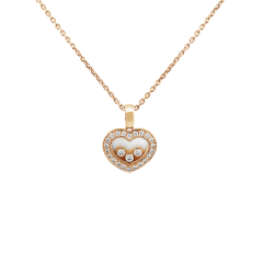 79A611-5201 | Buy Chopard Happy Diamonds Icons Rose Gold Pendant