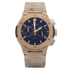 Hublot Classic Fusion King Gold Blue Bracelet 45 mm 520.OX.7180.OX