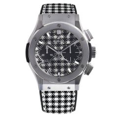 521.NX.2702.NR.ITI17 | Hublot Italia Independent Pieds-De-Poule Titanium 45 mm watch. Buy Online