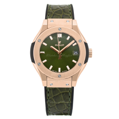 Hublot Classic Fusion Green King Gold 33 mm 581.OX.8980.LR