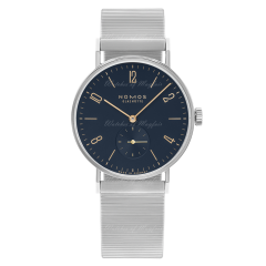 132 | NOMOS Tangente Midnight Blue Bracelet 35 mm watch. Buy Online