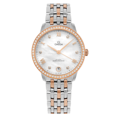 434.25.34.20.55.001 | Omega De Ville Prestige Diamonds Co-Axial Master Chronometer 34 mm watch. Buy Online