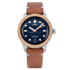 01 733 7707 4355-07 5 20 45 |Oris Divers Sixty-Five 40 mm watch. Buy Online