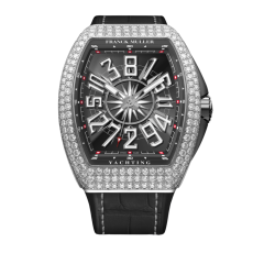 Franck Muller Vanguard Yachting Crazy Hours 44 x 53.7 mm V 45 CH YACHT D (NR) OG BLK BLK-AL