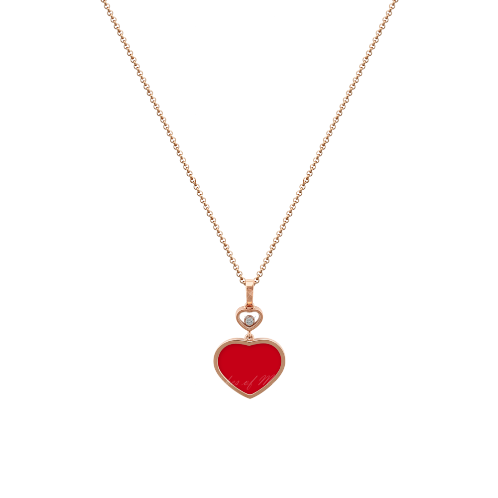 Chopard heart pendant best sale