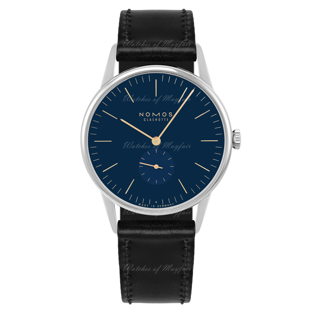 Nomos orion 33 midnight blue clearance