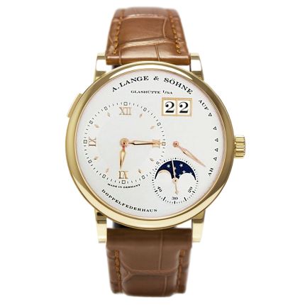 109.021 | A. Lange & Sohne Lange 1 Moon Phase yellow gold watch. Buy Online