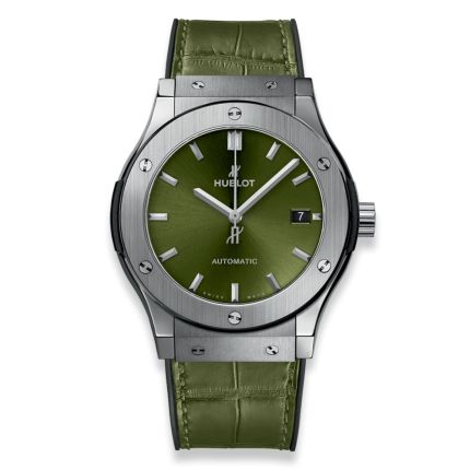 511.NX.8970.LR | Hublot Classic Fusion Titanium Green 45 mm watch. Buy Online