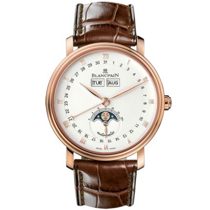 6263-3642A-55B | Blancpain Villeret Complete Calendar Moonphase 38 mm watch | Buy Now