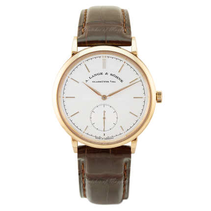 380.032 | A. Lange & Sohne Saxonia Automatic pink gold watch. Buy Online