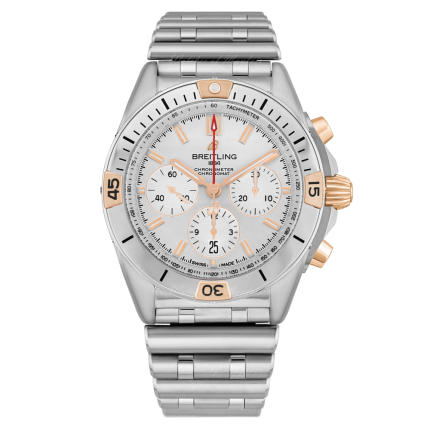 IB0134101G1A1 | Breitling Chronomat B01 42 Steel & 18K Red Gold watch | Buy Online