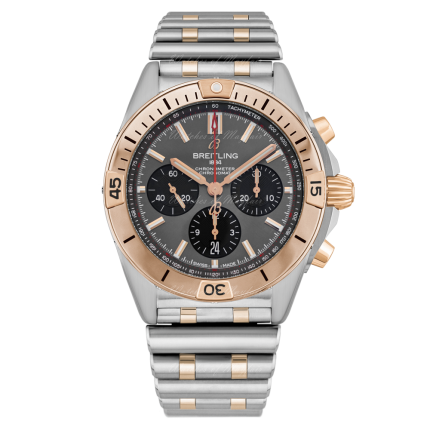 UB0134101B1U1 | Breitling Chronomat B01 42 Steel & 18K Red Gold watch | Buy Online