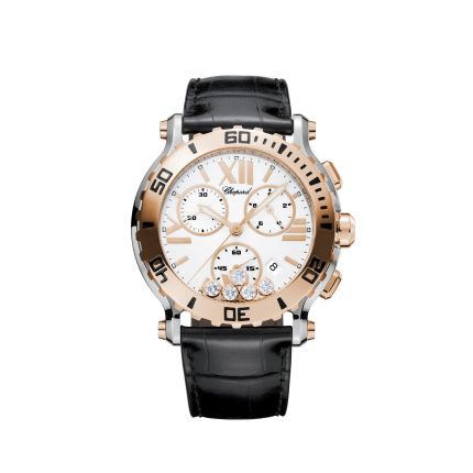 288499-6001 | Chopard Happy Sport 42 mm Chrono watch. Buy Online