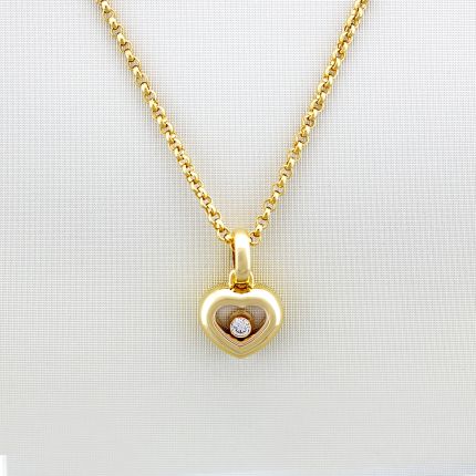 794854-0001 | Chopard Happy Diamonds Icons Yellow Gold Diamond Pendant