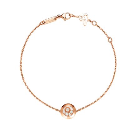 859562-5001 | Buy Chopard Happy Curves Rose Gold Diamond Bracelet