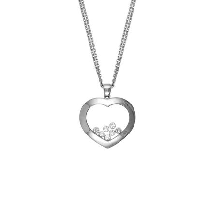 799202-1001 | Buy Chopard Happy Curves White Gold Diamond Pendant