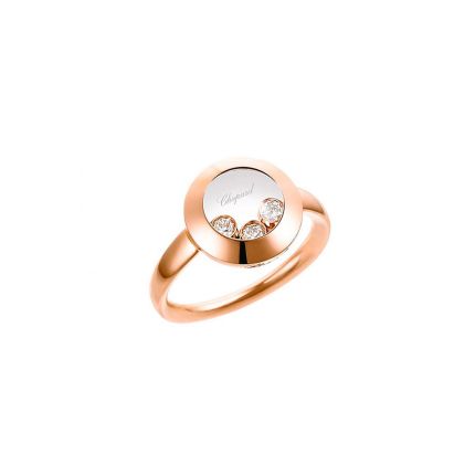 829562-5009 | Buy Chopard Happy Curves Rose Gold Diamond Ring Size 52
