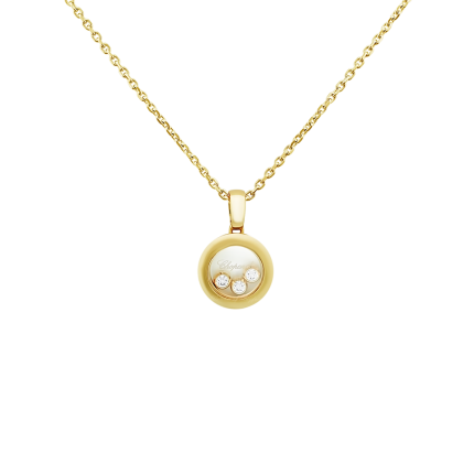 79A018-0001 | Chopard Happy Diamonds Icons Yellow Gold Diamond Pendant