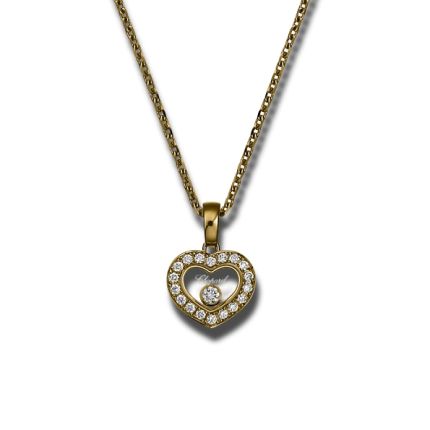 79A054-0201 | Buy Chopard Happy Diamonds Icons Yellow Gold Pendant