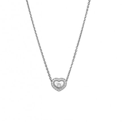 81A054-1201 | Chopard Happy Diamonds Icons White Gold Diamond Pendant