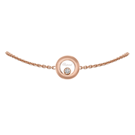85A017-5001 | Chopard Happy Diamonds Icons Rose Gold Diamond Bracelet