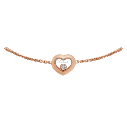 85A054-5001 | Chopard Happy Diamonds Icons Rose Gold Diamond Bracelet