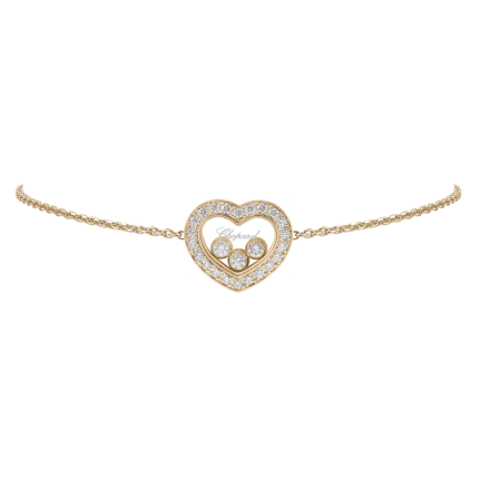 85A611-0201 |Chopard Happy Diamonds Icons Yellow Gold Diamond Bracelet